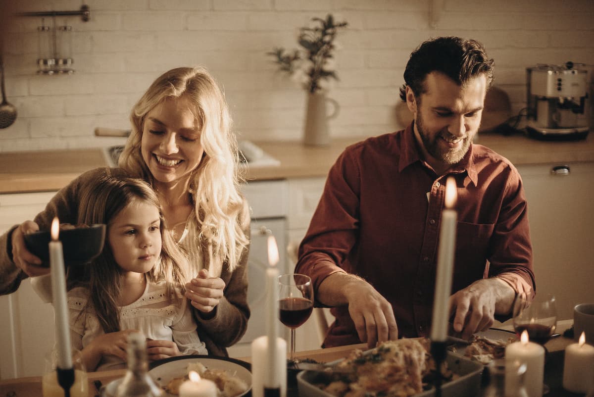 Zeit für Familienleben ist hygge